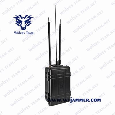 China 180 Meters 80W GSM850 CDMA TDMA WiFi Cell Phone Jammer for sale