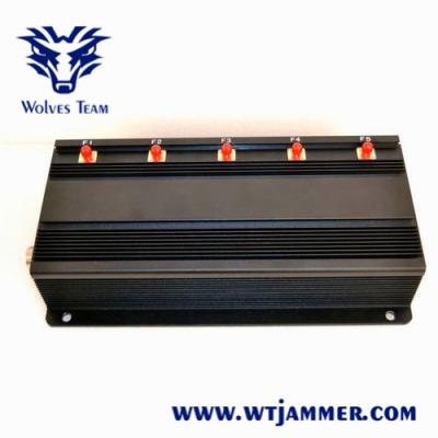 China 2.4G 4.9G 5.0G 5.8G 25m 5W Wifi Jammer for sale