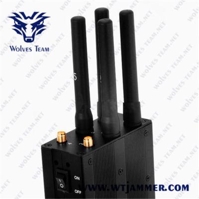 China Portable 6 Bands 15M Handheld GPS Jammer for sale