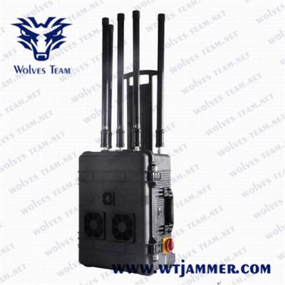 China Full Frequency 20MHz- 2500 MHz 800W Portable Signal Jammer for sale