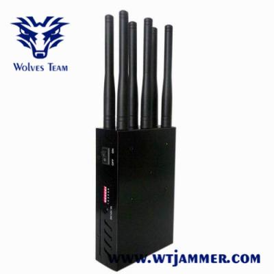 China Hand-Signal-Störsender 12W CDMA G/M 3G 4G 5G WiFi Lojack zu verkaufen