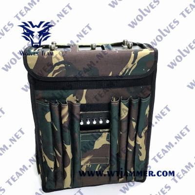 China Durable VIP Protection Security Backpack Jammer High Power GPS WIFI5.8G Drone Signal Jammer for sale