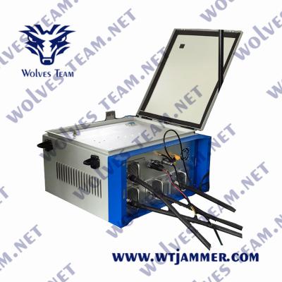 China Military Waterproof 350W 500 Meter Jail Signal Jammer for sale