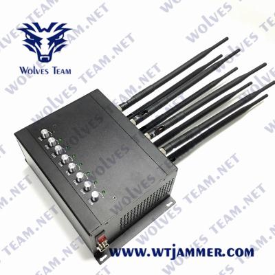 China Portable High Power GPS 3G 4G 5G All Cell Phone Signal Jammer for sale