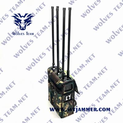 China 150 Meters 80w Mobile Signal Jammer Device Blocking 2G 3G 4G 5G Jammer for sale