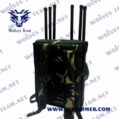 China EOD Backpack 150m Military Signal Jammer 1880MHz DCS Manpack RF Jammer for sale