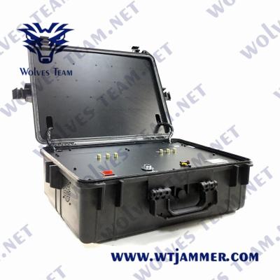 China Pelican Case IED Bomb Jammer 4G Wimax Portable Bomb Jammer 360 Watt for sale