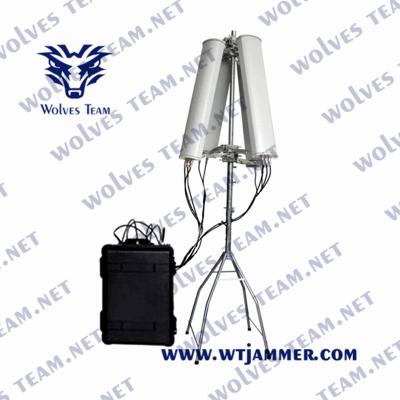 China UMTS WCDMA Pelican IP65 VHF UHF Jammer 900W For Military VIP Vehicle Convoy for sale