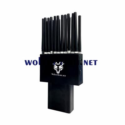 China 22 Bands 22W RF Signal Jammer Cell Phone GSM 3G 4G 5G Wifi GPS Lojack for sale