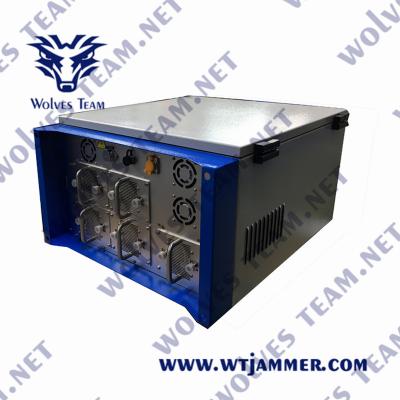 China 500W High Power Durable Waterproof Outdoor Prison Jammer 4G WIFI GPS Cell Phone Signal Jammer for sale