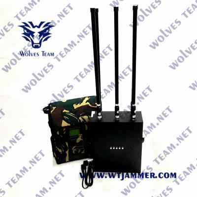 China Lightweight Backpack Signal Jammer Mobile Phone GSM 3G 4G 5G CDMA TDMA for sale