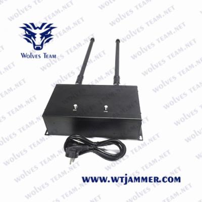 China Omni Directional WIFI Signal Jammer 240VAC 30 Meters Bluetooth 2.4g 5.8g for sale