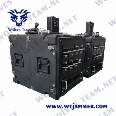 China 1000 Watt Vehicle Signal Jammer VHF UHF GSM WIFI GPS 3G 4G 5G 960MHz for sale