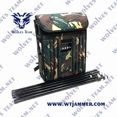 China CDMA TDMA UMTS Backpack Signal Jammer GSM 3G 4G 5G 230VAC for sale