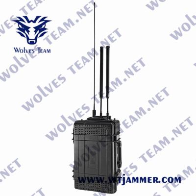 China Aluminum Alloy Portable Wifi Jammer PAL NTSC 2.4g 300W For Cell Phone for sale