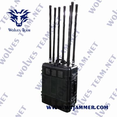 China 5g Outdoor Bomb 500m Portable Signal Jammer 500 Watt for sale