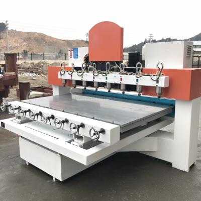 China Tianjiao MDF Expo 8 Axis WOODEN ACRYLIC ALUMINUM Multi Axis CNC Machine/4 Heads 2021 CNC Wood Carving Router With Rotary for sale