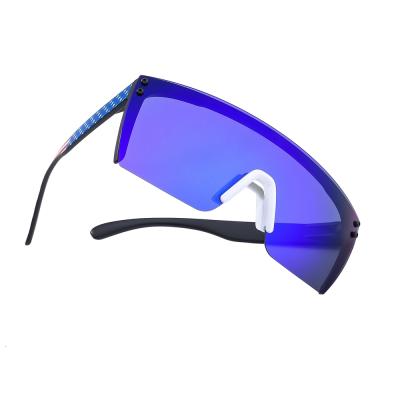 China ‘sports safety glasses american flag polarized oversized top quality TR 90 sunglasses for sale