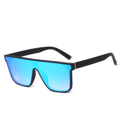 China Fashion Sunglasses One Glass Sunglasses Brand OEM Custom Logo Unisex Sunglasses for sale