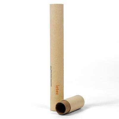 China Factory Price Handmade Round Kraft Paper Box Poster Gift Incense Cylinder Tube Packaging for sale