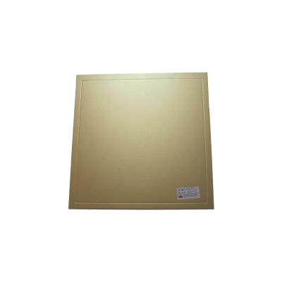 China food & Beverage Packaging Manufacturer Supply Gold Square Paper Cake Board for sale