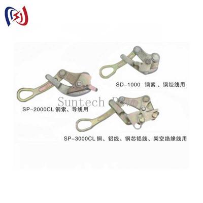China 30KN Universal Cable Pulling Tools  Overhead Transmission Line Automatic Come Along Clamp for sale