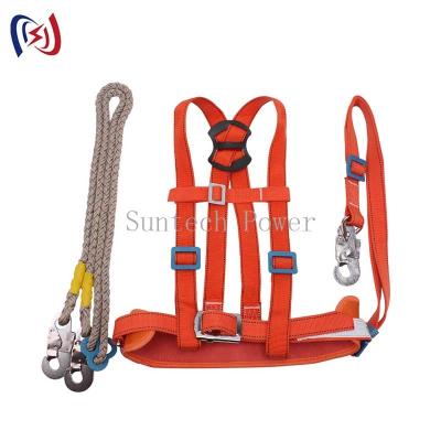 China Half Body Construction Body Harness Belt 100KG Safety Belt Harness for sale