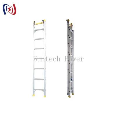 China Aluminum Alloy Ladder Industrial Stringing Aluminum Alloy Suspension Ladder Single Telescopic for sale