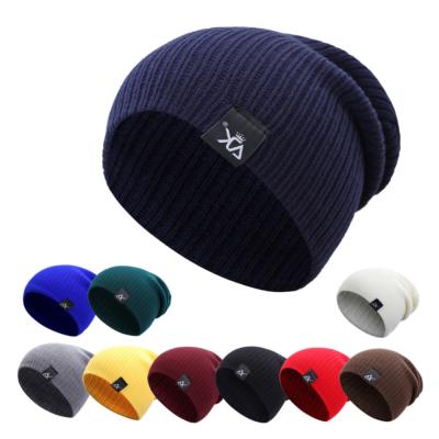 China Wholesale Fashion Vintage Acrylic Simple Knitted Warm Women's Beanie Winter Hat Girls' Beanie Winter Hat COMMON Custom Hat For Men for sale