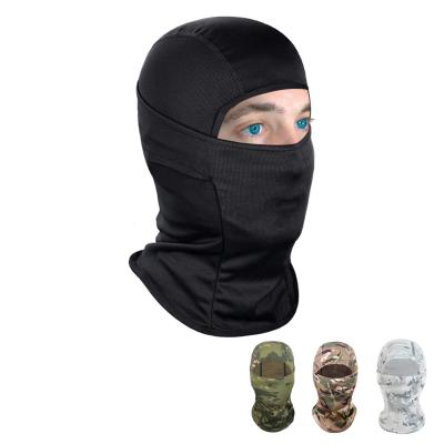 China JOINT Custom Tactical Logo Motorcycle Sport Camouflage Winter Hat Designer Polyester Fashion White One Hole Face Mask Ski Balaclava for sale