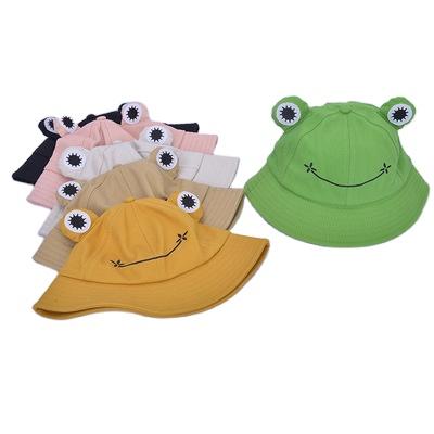 China Custom Logo Plain Cartoon Aesthetic Cheap Character Bucket Hats Designer Bucket Hats Foldable Wholesale Top Quality Custom Made Nylon Women's Bucket Hat for sale