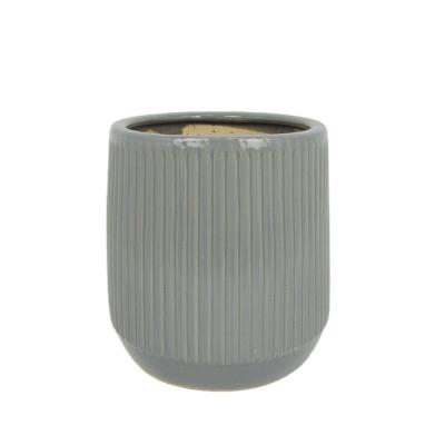 China Wholesale high quality modern ceramic planter pot modern FLOWER POT WITH SAUCER ceramic flower pot for sale