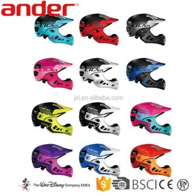 China Safety Protection ANDER Lovely OEM Kids Balance Motor Bike Parts Helmets for sale