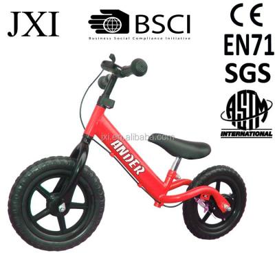 China Metallic Drum Brake Kids Kick Bike Toy / Kids Running Bike For Fun for sale