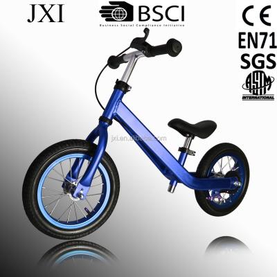 China Kids Aluminum Aluminum Balance Bike First Bike For Toddler In Blue Color for sale