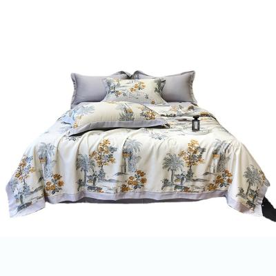 China 100% Sustainable Cotton Bedspread Bedding Set Comforter Set for sale