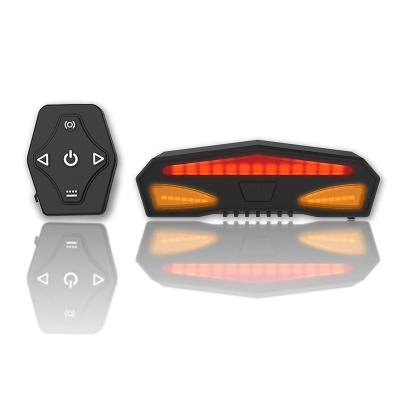 China 4 Modes YITELA 85lm LED Cycle Tail Light Waterproof Rechargeable Bicycle Rear Working Rear Light Tail Light for sale