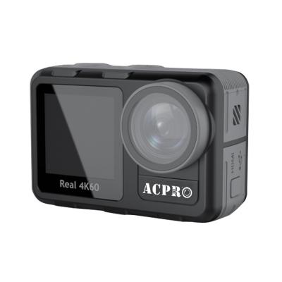 China ACPRO Function Action Camera 4K WiFi 20MP Wifi Dual Screen Sports Action Recording Waterproof Camera for sale