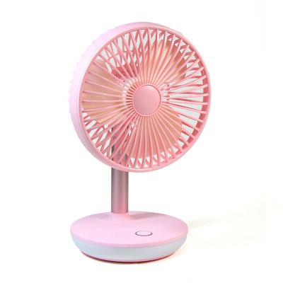 China 2021 YITELA Portable 4000mAh Portable Mini Desktop Fans for sale