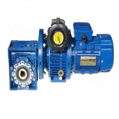 China Used with double input worm gearbox motor NMRV050 nrv type mechanical gearbox for sale