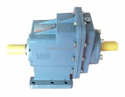 China food & Beverage Plant Output Shaft With Helical Gear Motor Gearbox for sale