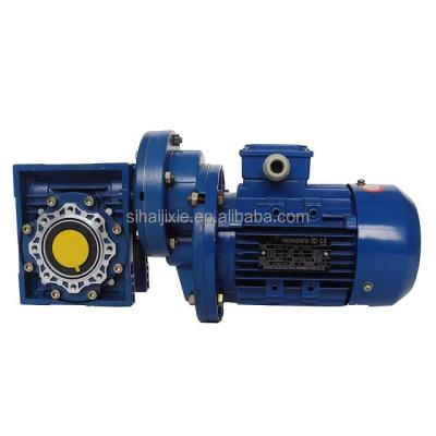 China Helical gearbox electric motor building material store combination for sale