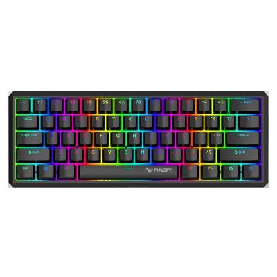 China High Quality Gaming Mechanical Keyboard RGB Wireless Black Backlit Anti-ghosting Trim Ergonomic Mechanical Keyboard for sale