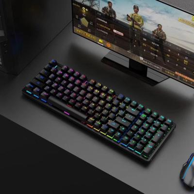 China ERGONOMIC Layout RGB Custom Mechanical Gaming Keyboard With Outemu Switch for sale