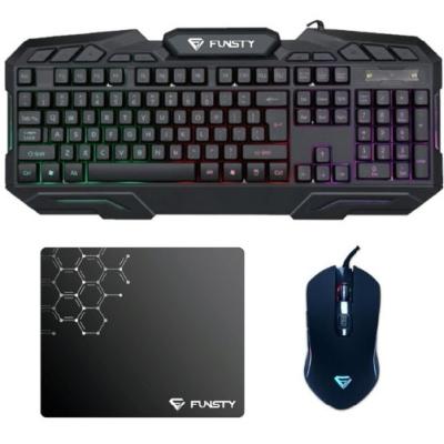 China New desktop keyboard and pout/laptop gaming combo with backlights for sale