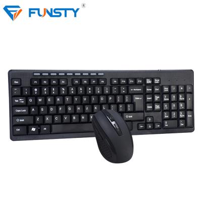 China For Tablet 2019 Free&Easy 2.4Ghz Wireless Slim Keyboard And Mouse Set For PC Laptop Working for sale