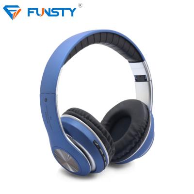 China Waterproof Headband Bass Earphone Blue Gaming Headset 50Mm Driver Headphone for sale