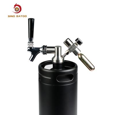 China 3.8 L Ss304 Portable 128 Oz Keg Growler Dispenser With Fda Certification for sale