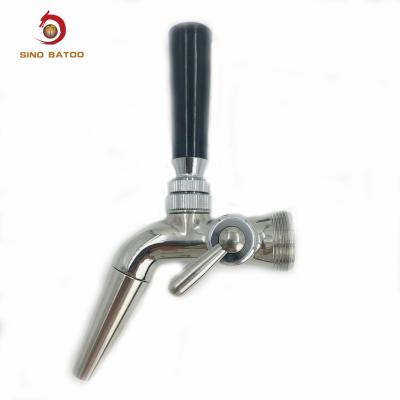 China 18/8 Stainless Steel Beer Keg Faucets With Flow Control for sale