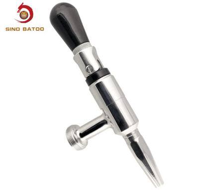 China Nitrogen Stout Beer Faucet With Standard Black Tap Handle for sale